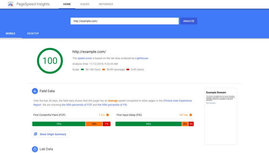 How to Make a Website Template: A Step-by-Step Guide 10 Google PageSpeed Insights