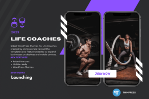 list of 5 best wordpress themes for life coaches in 2023