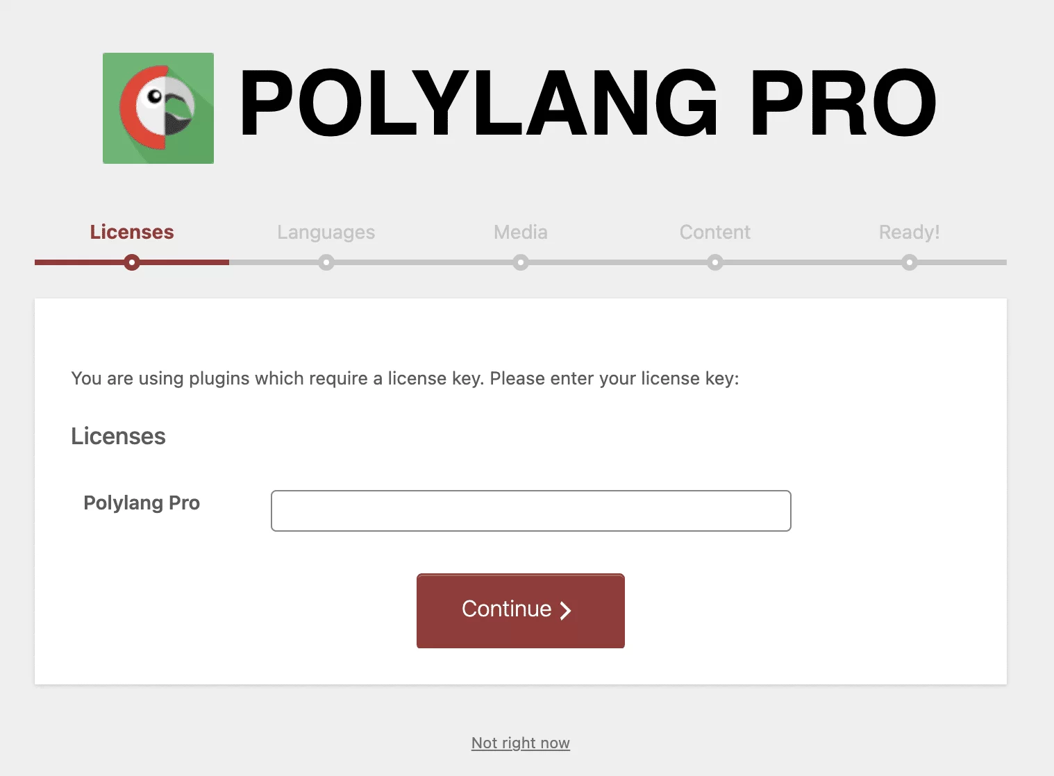 polylang plugin step 1