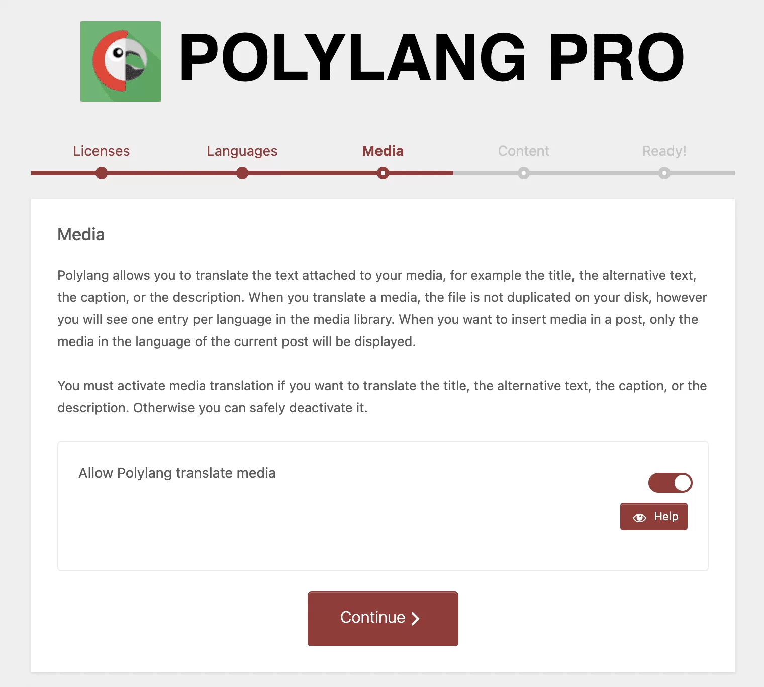 polylang plugin step 3