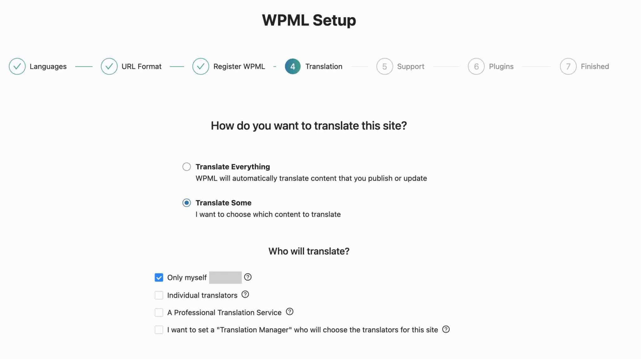 step 4 a to add wpml language switcher to menu