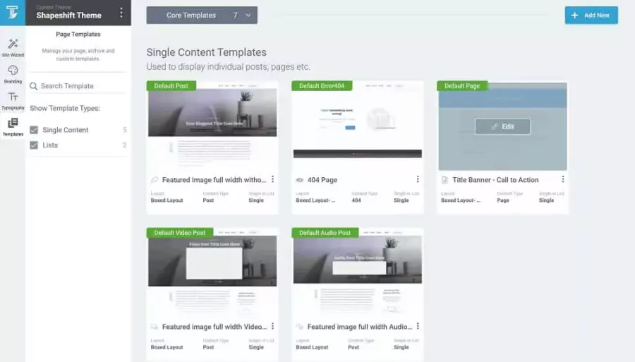 Thrive Theme Builder