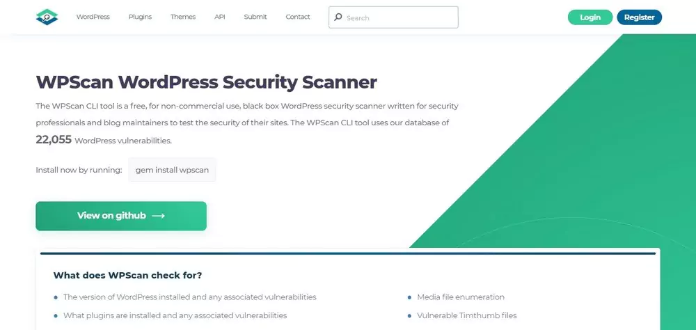 WPScan – WordPress Security Scanner