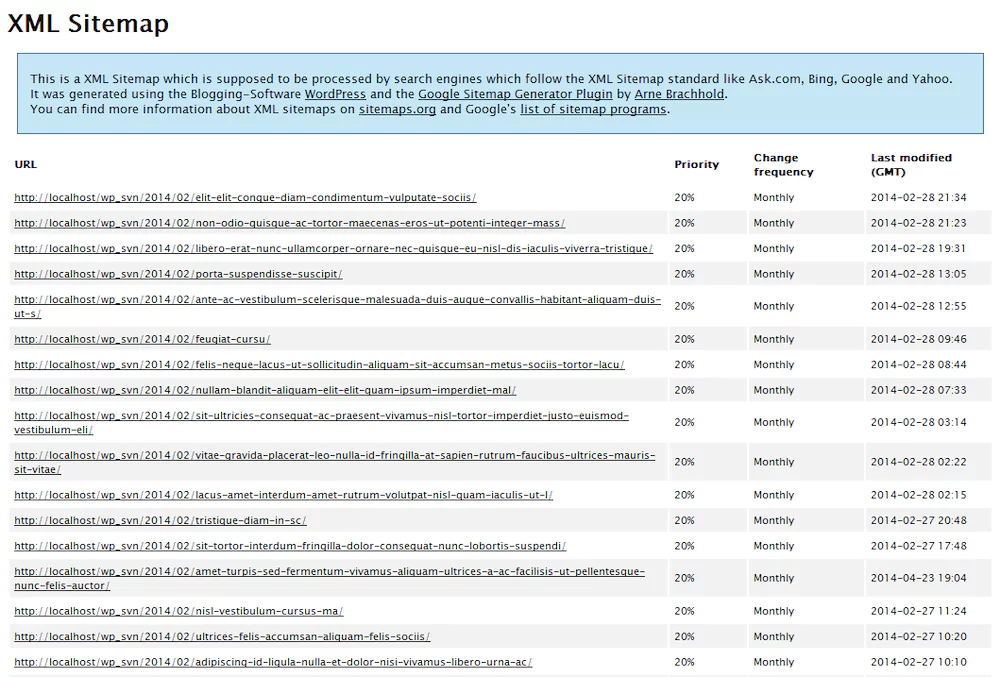 XML Sitemap Generator for Google