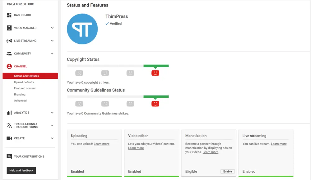 Youtube Enable Live Streaming Option.webp