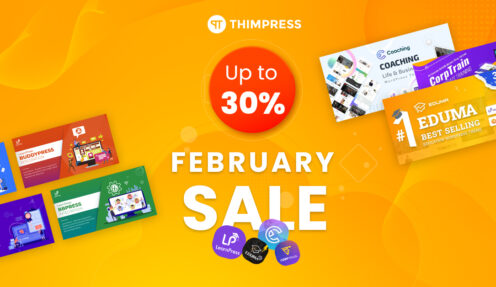 ThimPress February sale campaign