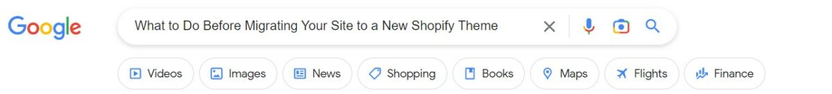 what to do before migrating your site to a new shopify theme