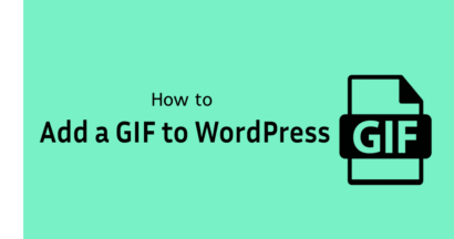 how to add a gif to wordpress