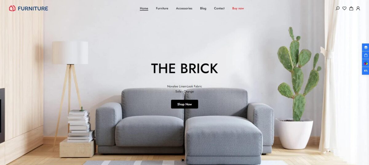 new homepage demo furniture