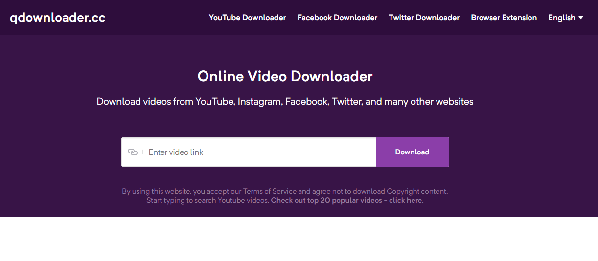 Video Downloader - QDownloader