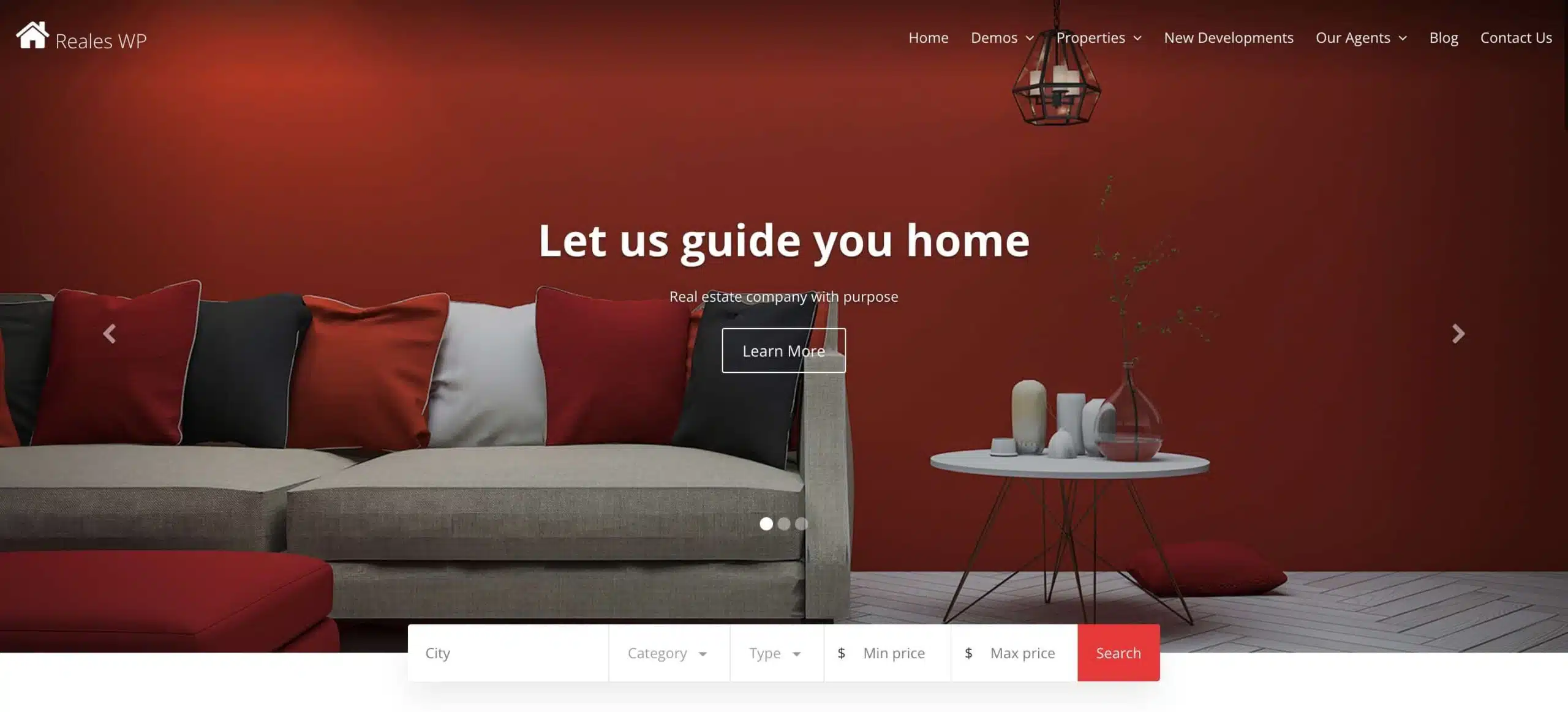 Reales WP - Real Estate WordPress Theme