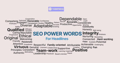 seo power words list