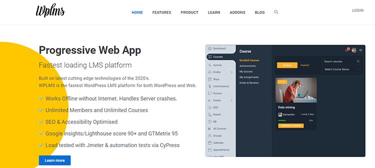 WPLMS - Learning Management System for WordPress