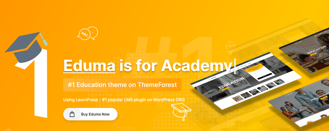 eduma landing page slider