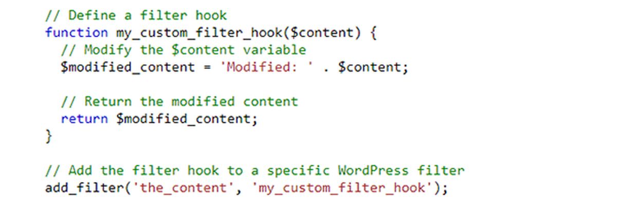 Filter Hooks in WordPress: What Is A Hook