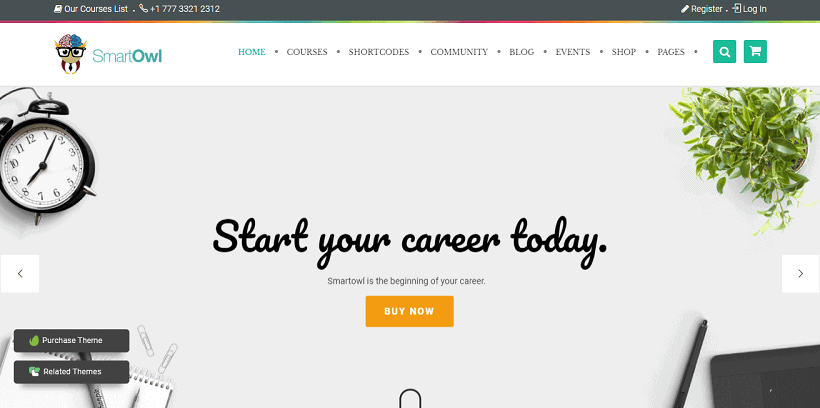 SmartOWL Education LMS WordPress Theme