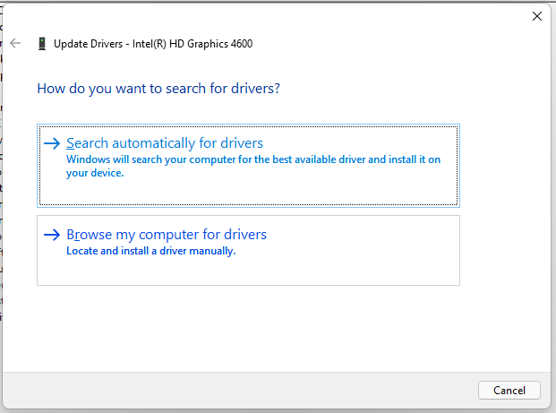 Update Driver 2 Options