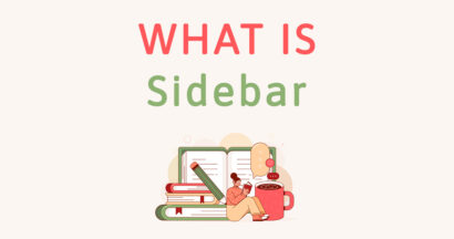 What is a sidebar