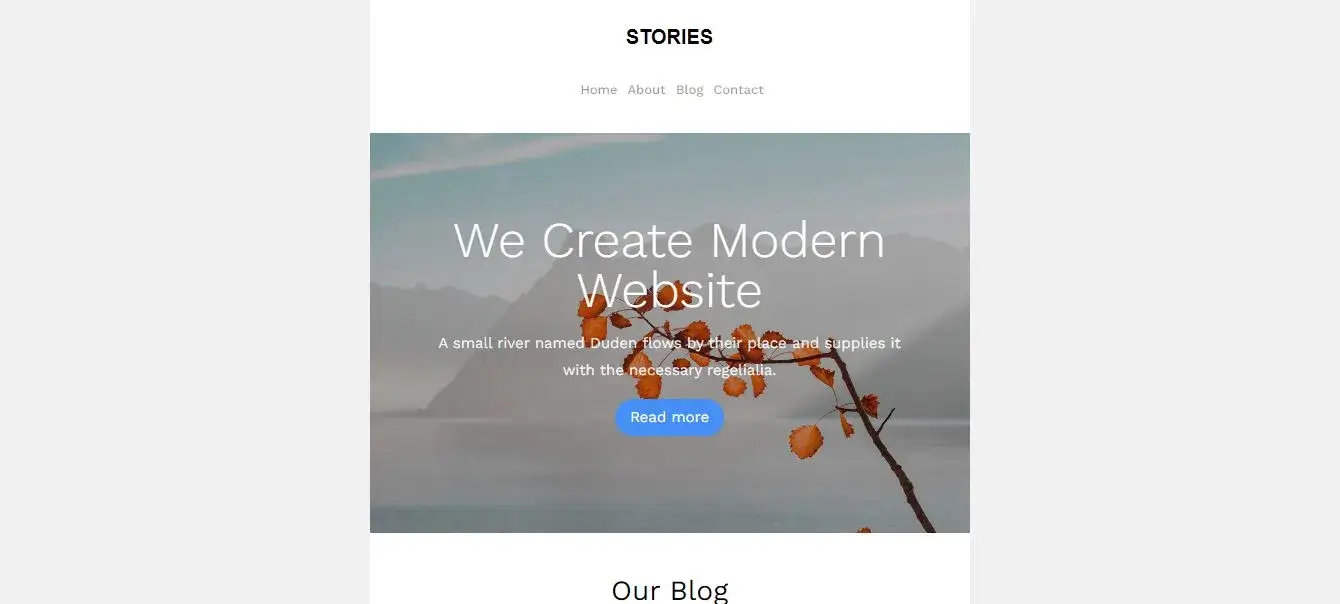 Colorlib Blog Email Template
