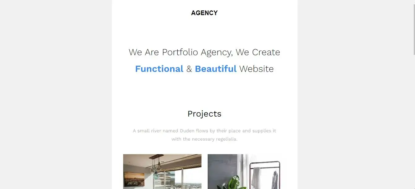 Colorlib Portfolio HTML Email Template