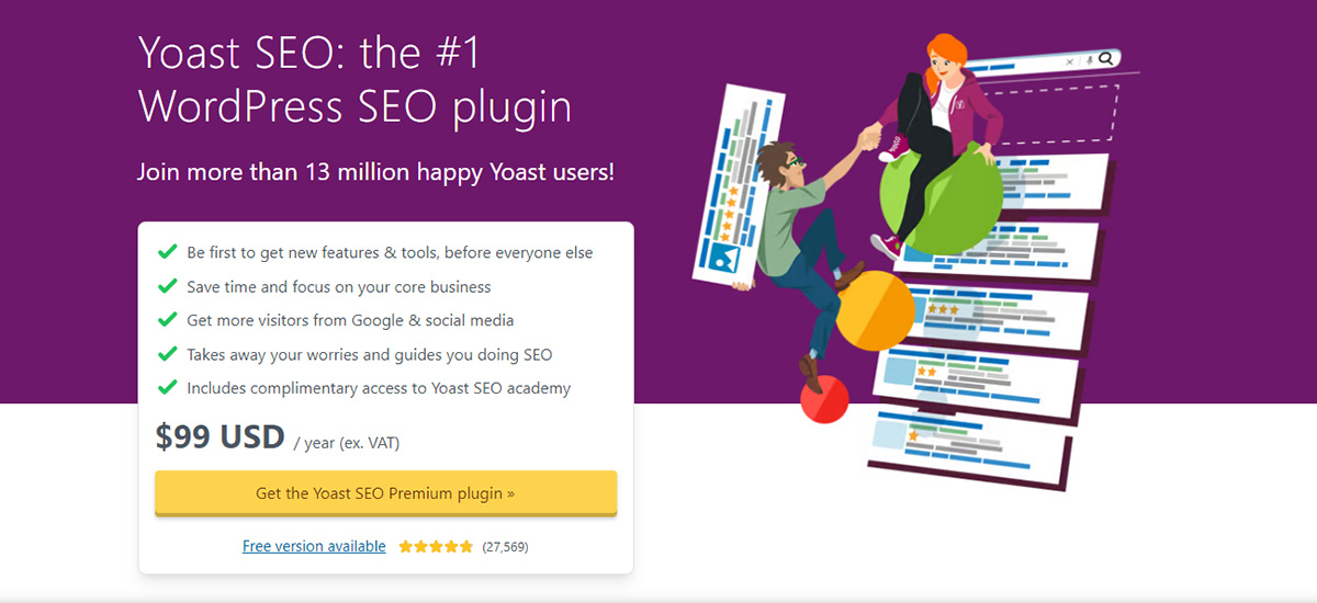 Internal Link Building Plugin: Yoast SEO