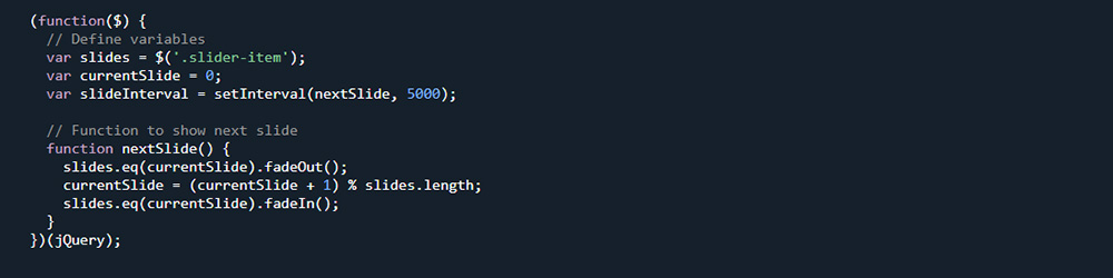 JavaScript In WordPress: Slider.js