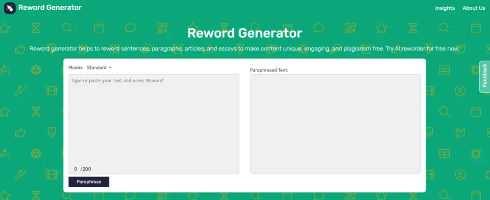 Reword Generator