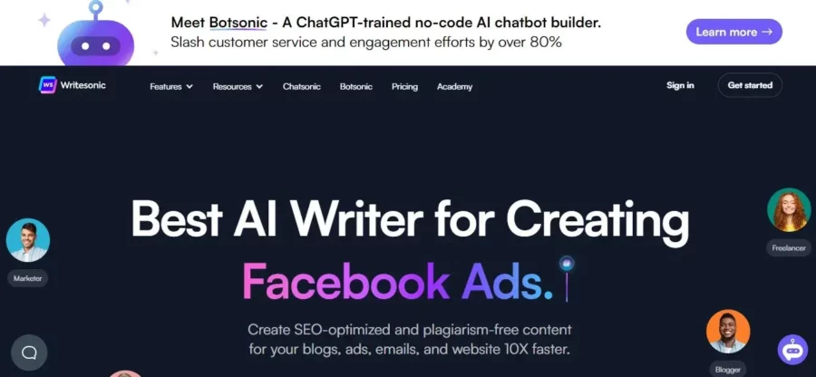Writesonic AI Blog Writer