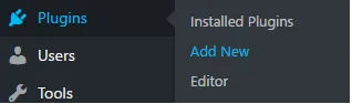 Add New Plugin