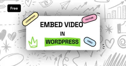 Embed Video in WordPress Website