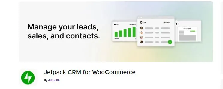 Jetpack CRM for WooCommerce