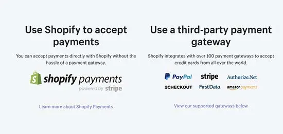 Shopify Payments