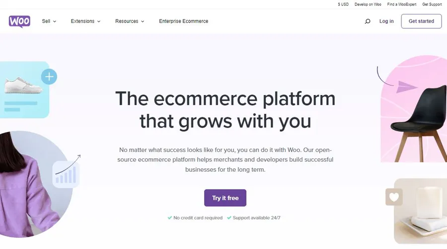 WooCommerce Pricing Homepage