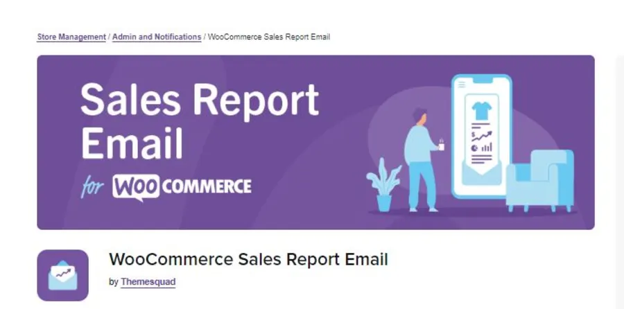 WooCommerce Sales Report Email