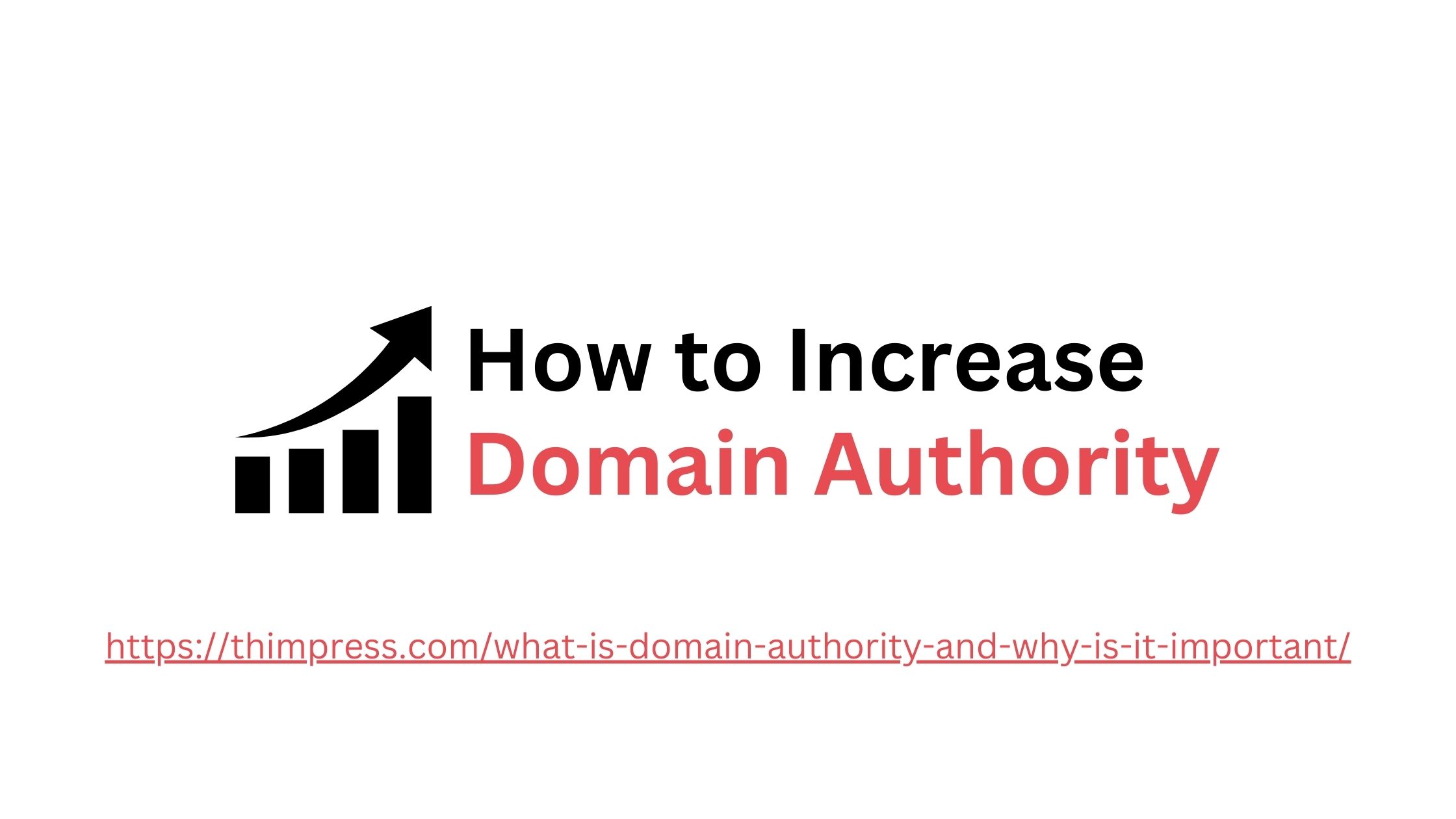 How to Increase My Domain Authority 