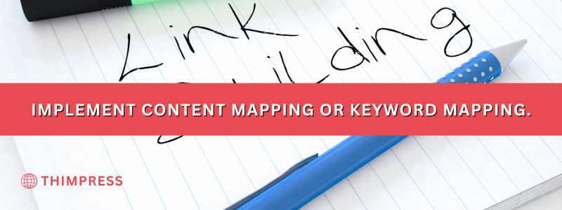 Implement content mapping or keyword mapping.