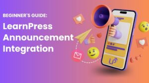 LearnPress Announcement Integration Guide