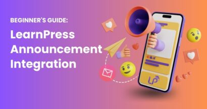 LearnPress Announcement Integration Guide