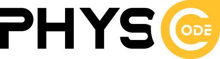 PhysCode Black Logo