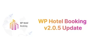 WP Hotel Booking v2.0.5