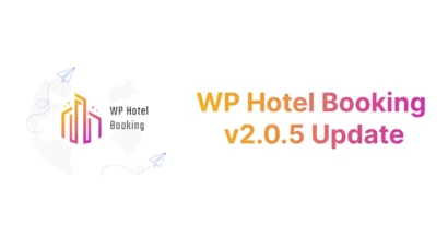 WP Hotel Booking v2.0.5