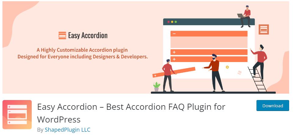 Easy Accordion FAQ Plugin for WordPress