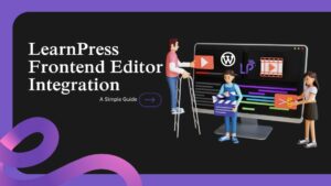 LearnPress Frontend Editor Integration