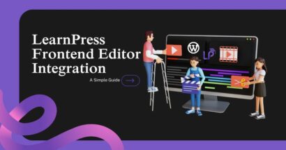 LearnPress Frontend Editor Integration