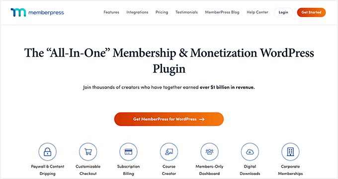 MemberPress Best WordPress eCommerce Plugins