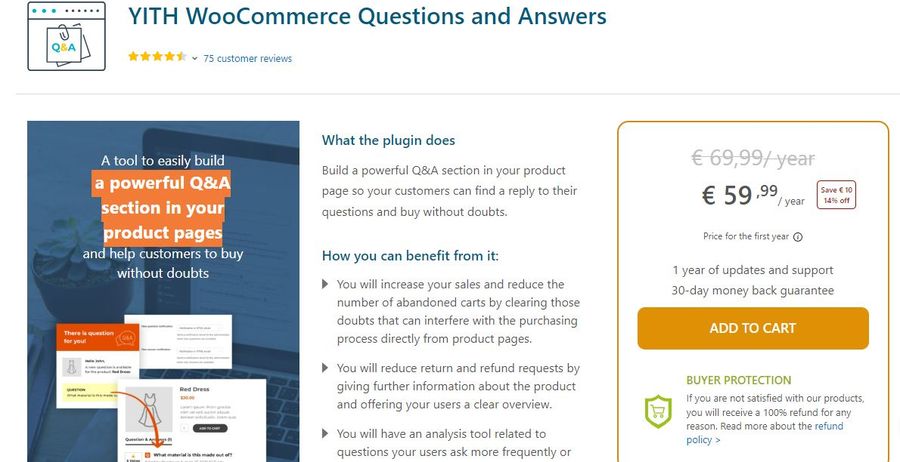 YITH WooCommerce Questions and Answers