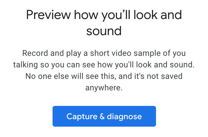 Preview Video Google Meet