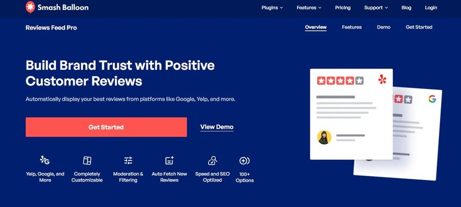 Smash Ballon Review Feed Customer Reviews Plugin for WordPress