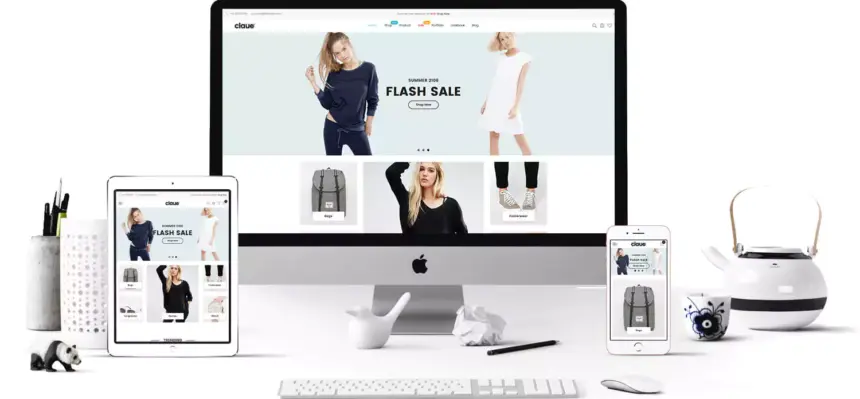 Claue Clean and Minimal Magento Theme