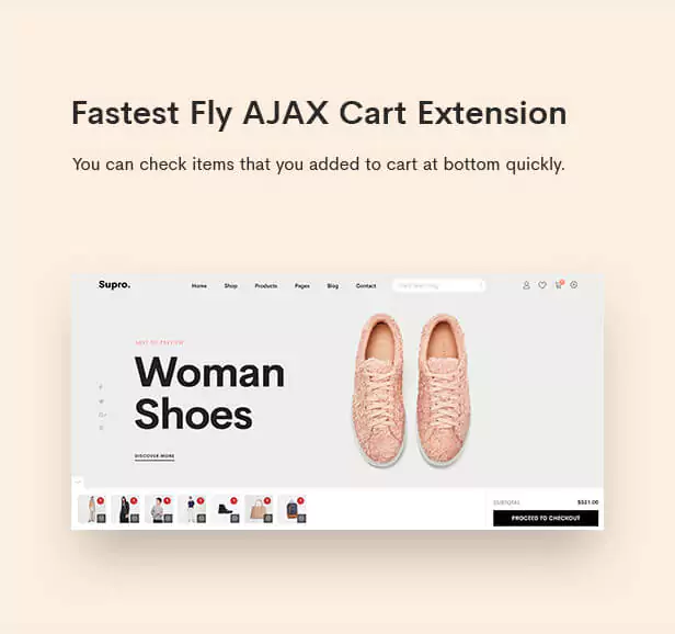 Fastest Fly AJAX Cart Extension